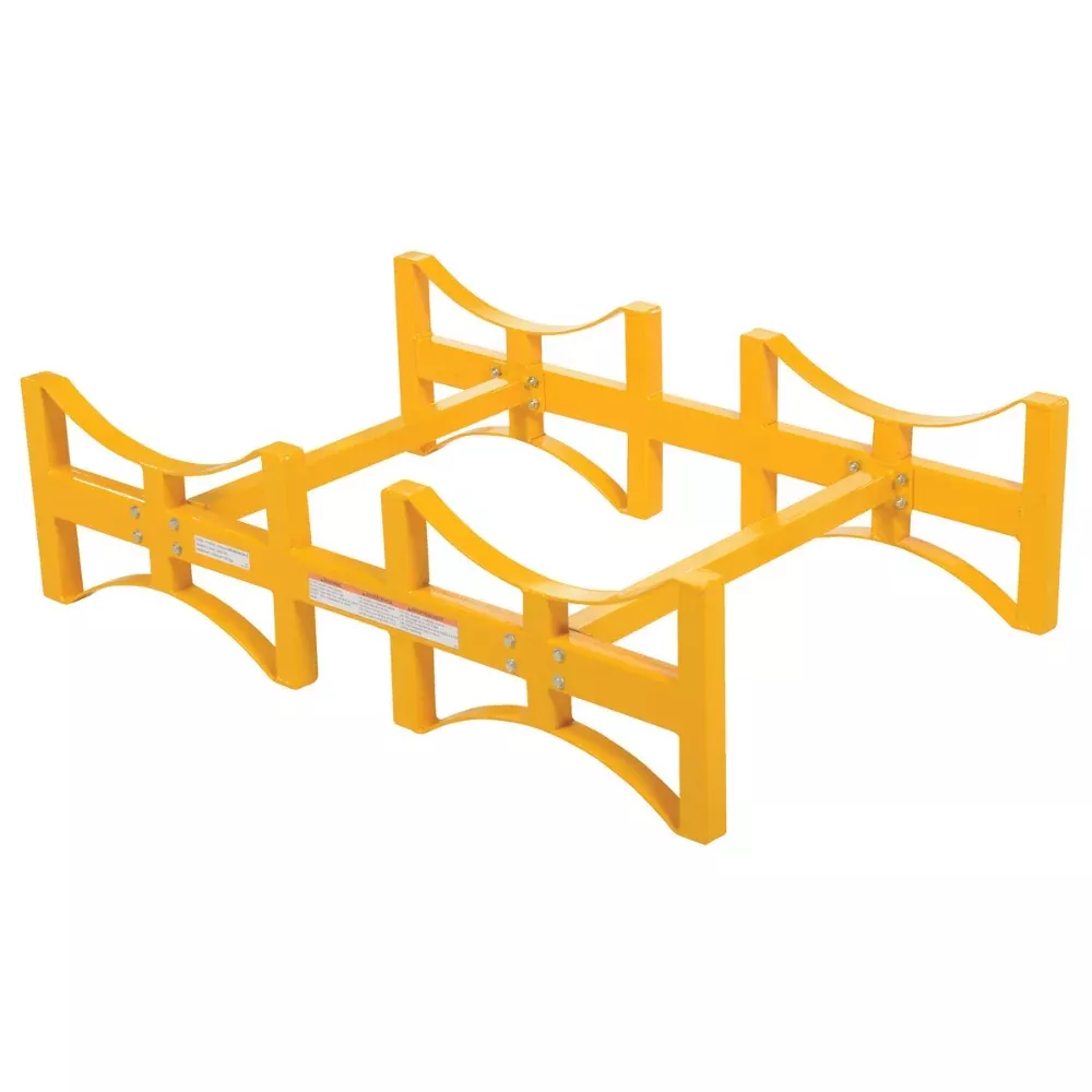 Steel Stackable 2 Drum Rack – 1,600 lb Capacity – DRUM-RACK-2 – Vestil