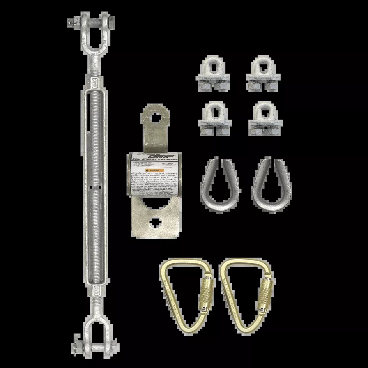 SteelGrip Cable HLL Installation Kit – FallTech