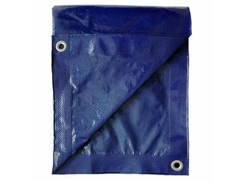 Storage Tarp Cover, Blue Polyethylene, 16 X 20-ft.