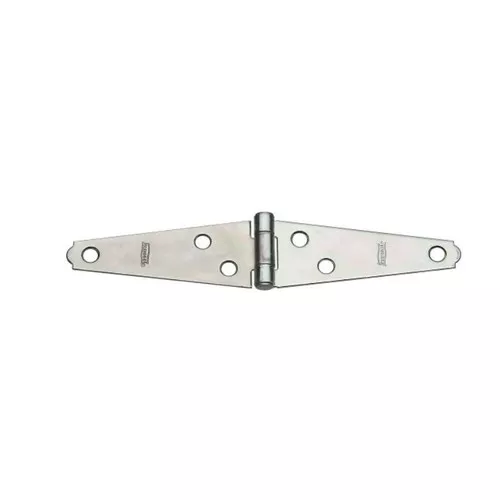 Strap Hinge-3"- Zinc Plated- 2 Pack- With Screws