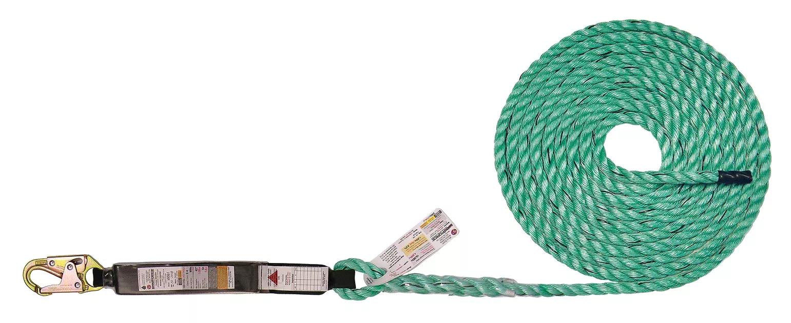 Super Anchor 50′ Maxima Lifeline with Integral Energy Absorber 5500-50