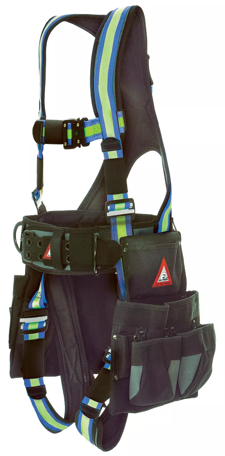 Super Anchor Deluxe Harness Tool Bag Combo – Blue Green 6151BG