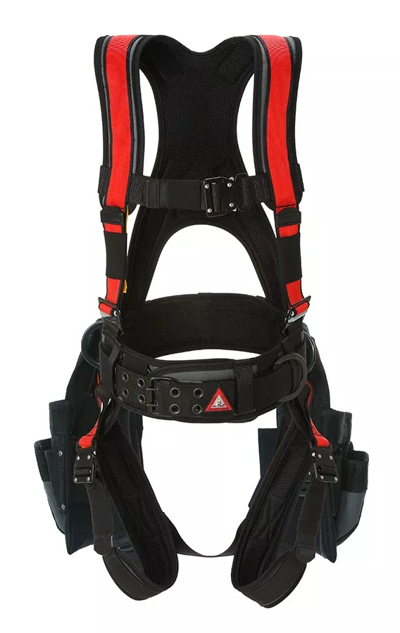 Super Anchor Deluxe Harness Tool Bag Combo - Red 6151R