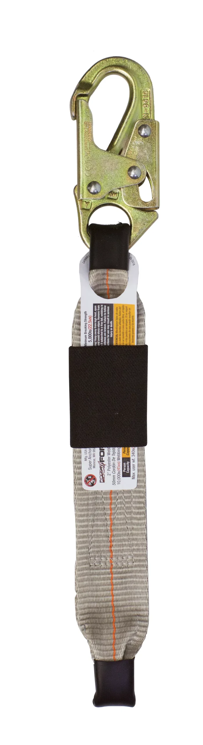 Super Anchor ExTender Lanyard with Snaphook and Loop End 6002-SL