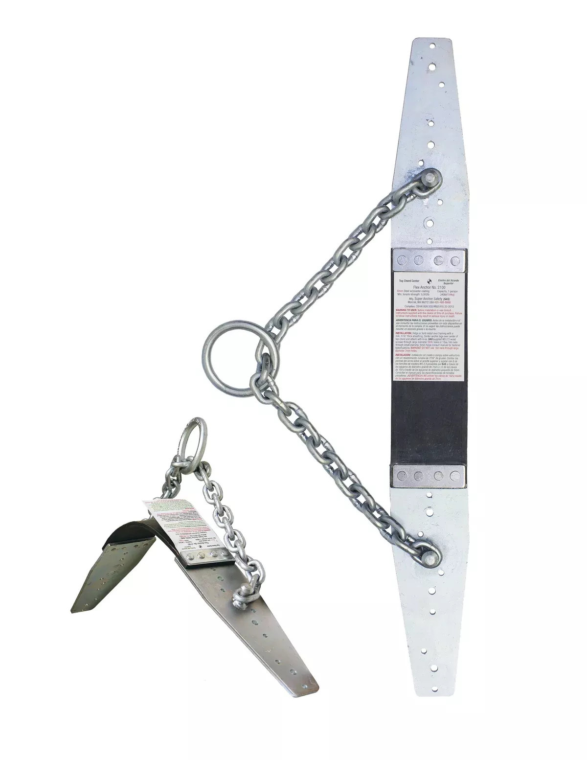 Super Anchor Flex Chain Anchor with WS Screws and Nail Fastener Packages 2100