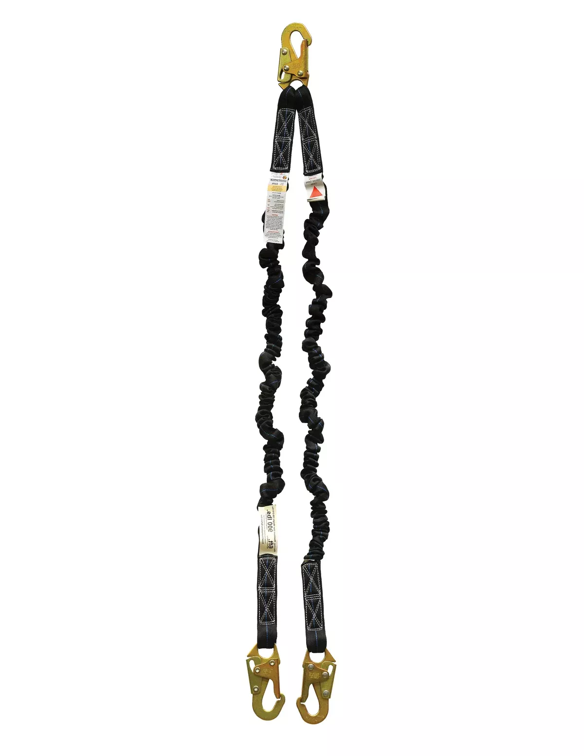 Super Anchor Flex Energy Absorber 2-Leg Lanyard with Snaphook & Snaphooks ends 6503k