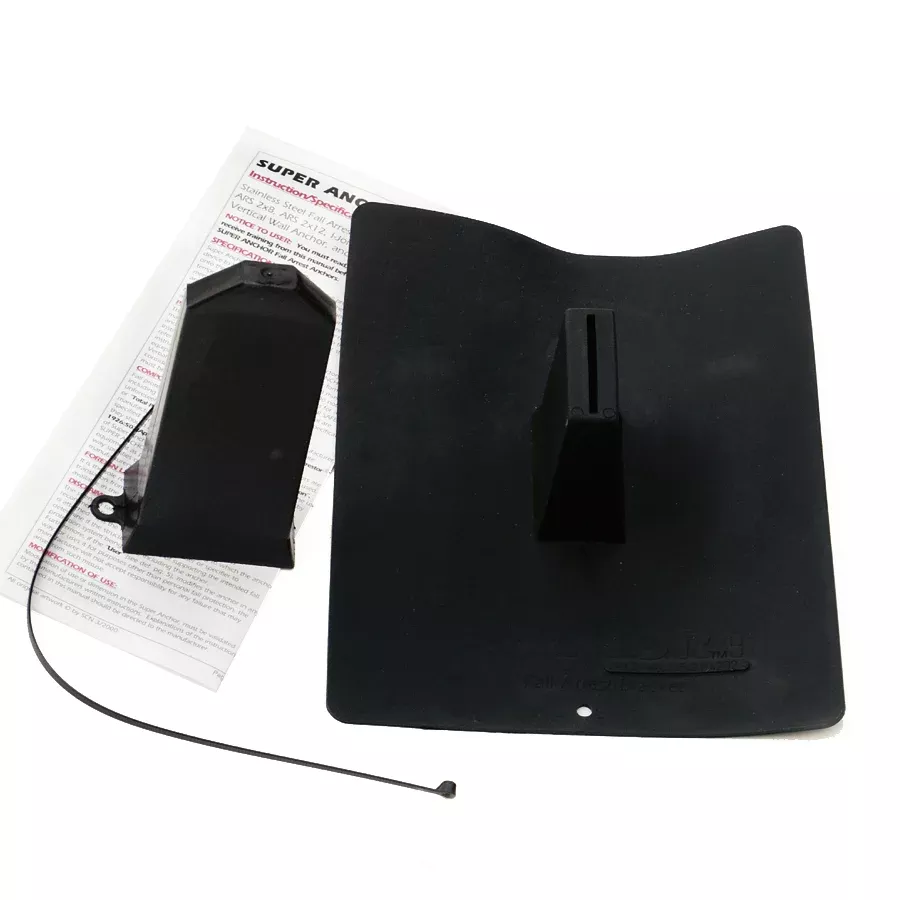 Super Anchor Packaged Santoprene Flashing, Black Stem Cover & Tether 2809