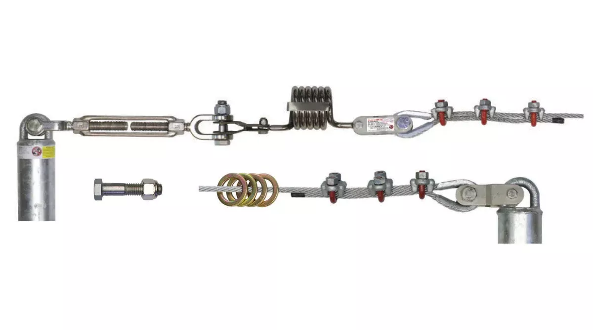 Super Anchor Safety Horizontal Lifeline Rigging Kit – 1050