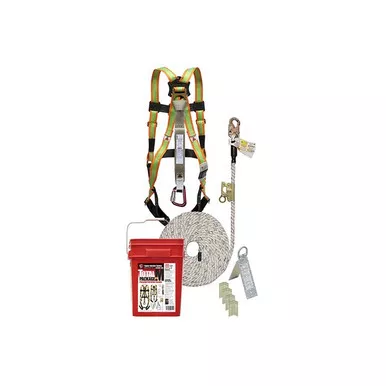 Super Anchor Total Package M Fall Protection Bucket Kit, 4039 Series