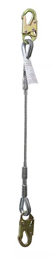 Super Anchor Wire Rope Lanyard with Snaphooks – 1334