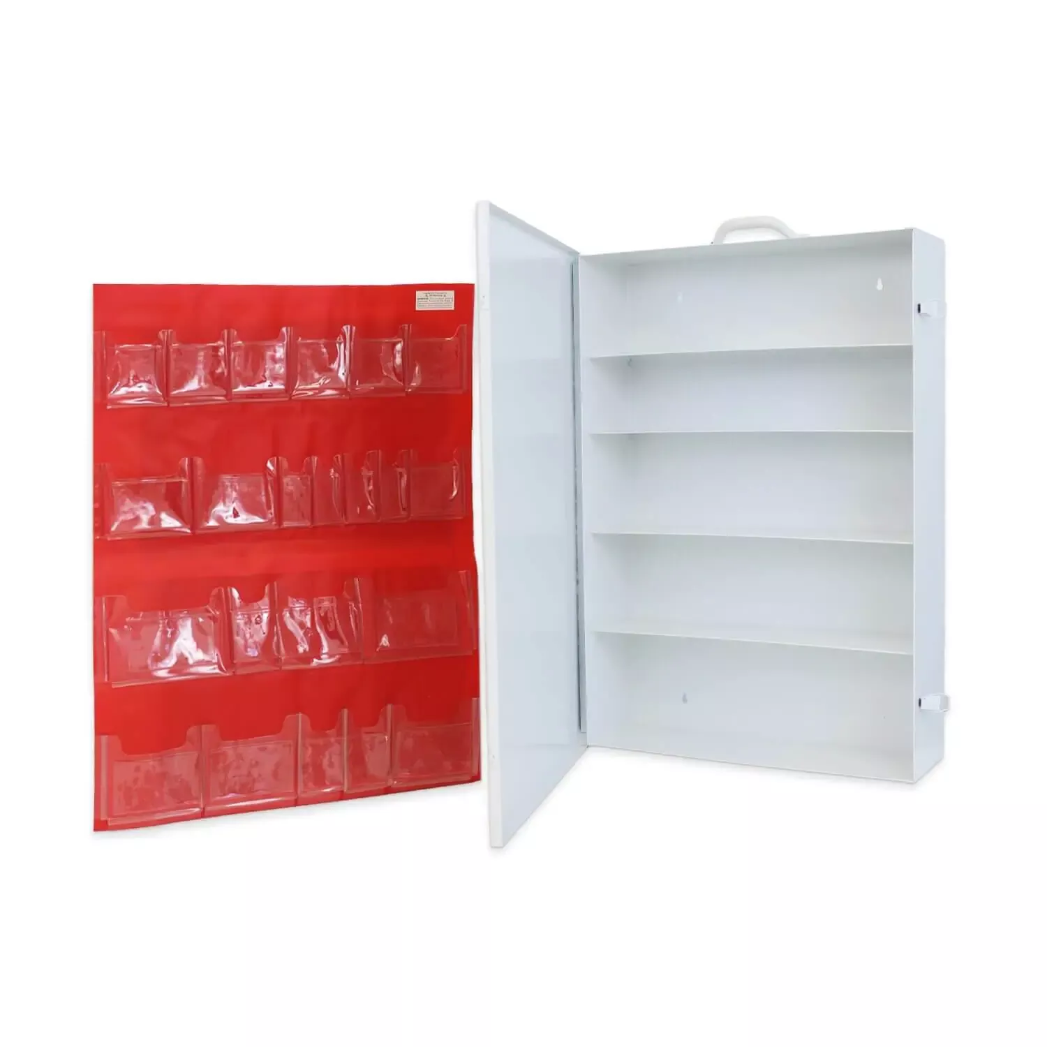 SUREFILL™ First Aid Metal Cabinet 5 Shelf Empty with pocket (not installed)