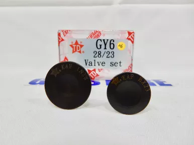 TAIDA GY6 (2V) VALVE SET 28mm INTAKE / 23mm EXHAUST *28/23*