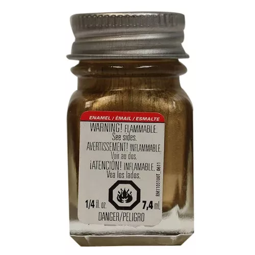 Testors- Gold Metalic- Brush On- .25 Oz
