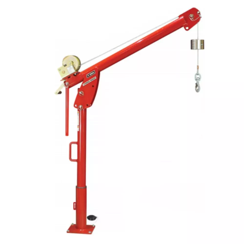 Thern Portable Davit Crane w/ Manual Winch – 850 lb. Capacity – First Mate 5PF5