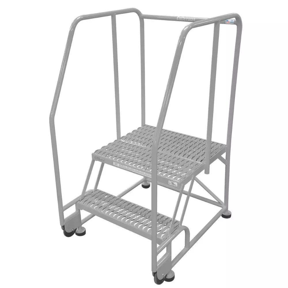 TiltNRoll Ladder - 2 Step - Cotterman