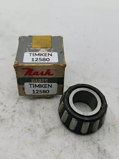 Timken 12580 Tapered Roller Bearing Cone NOS Made in USA