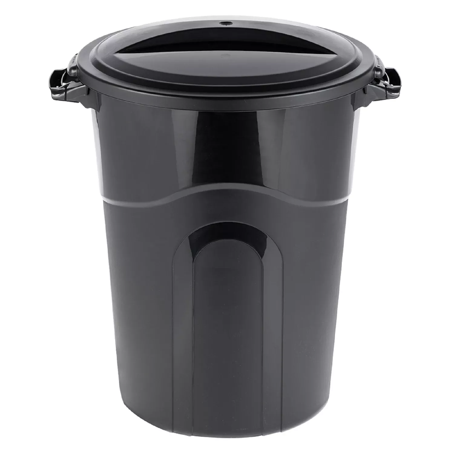 Trash Can With Lid, 32 Gallons
