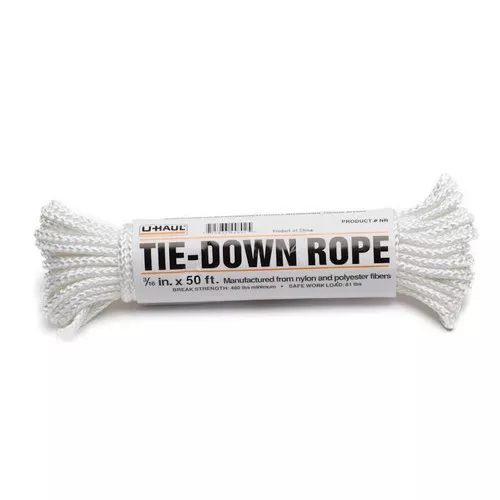 U-Haul- Tie Down Rope- 3/16" x 50'- Polyester