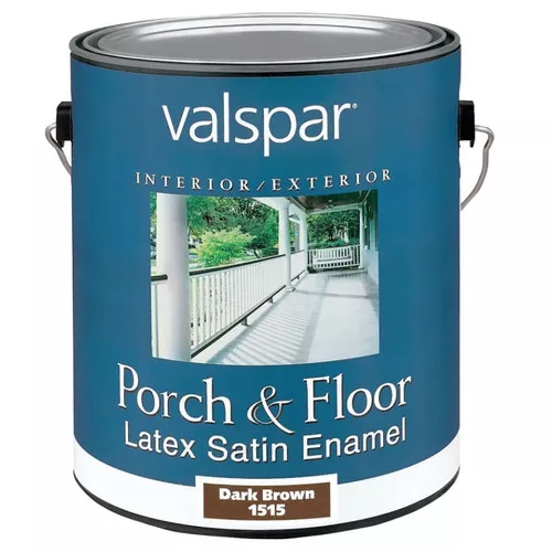 Valspar- Floor & Porch- Latex Paint- Dark Brown- Gallon