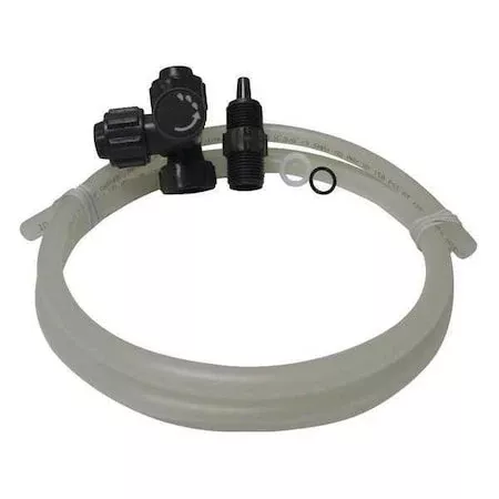 Valve, PVC, 1/2 in Tube, Bleeder