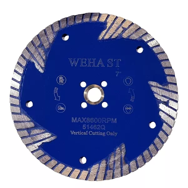 WEHA 7″ ST Side Cut Quad Turbo Blade