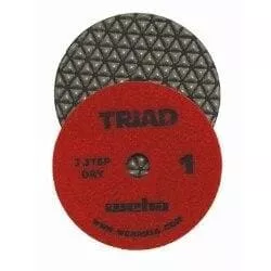 Weha Triad 3 Step Dry Diamond Polishing Pads