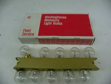 Westinghouse 199 Miniature Light Bulb 12V 32CP NOS - Vintage Auto Part