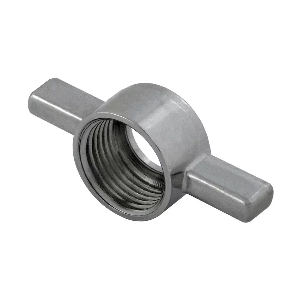 Winged Beer Nut for Draught Lines – Plated Brass Construction
