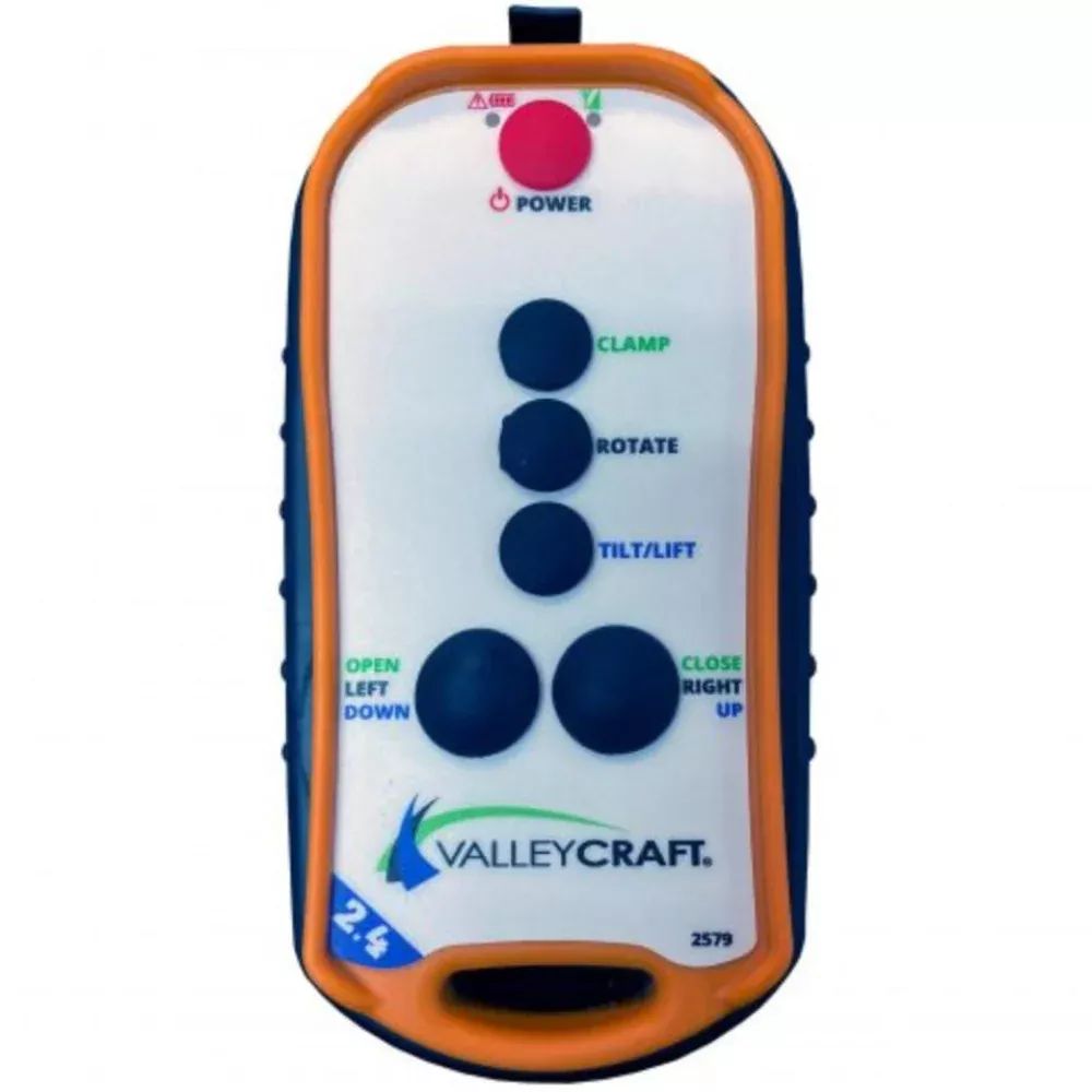 WIRELESS REMOTE FOR ULTRA GRIP III FORKLIFT ATTACHMENT – VALLEY CRAFT