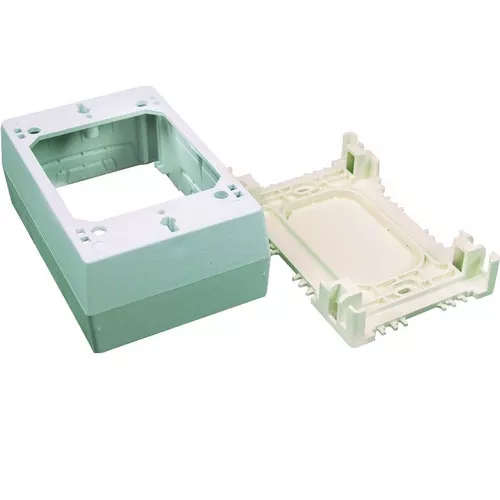 Wiremold- NM2- Switch/Outlet Box- Surface Mount- 1" Deep- Ivory