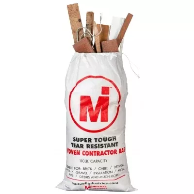 Woven Contractor Bags – 20 Per Case