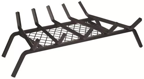 Wrought Iron Fireplace Grate 23″ x 15″