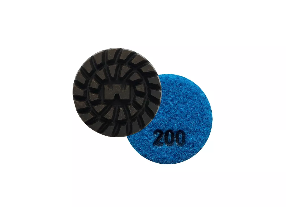 WS Resin 3″ Diamond Concrete Polishing Pads (Set of 9)