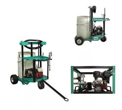 WSC55 Chemical Sprayer – Full Set Up