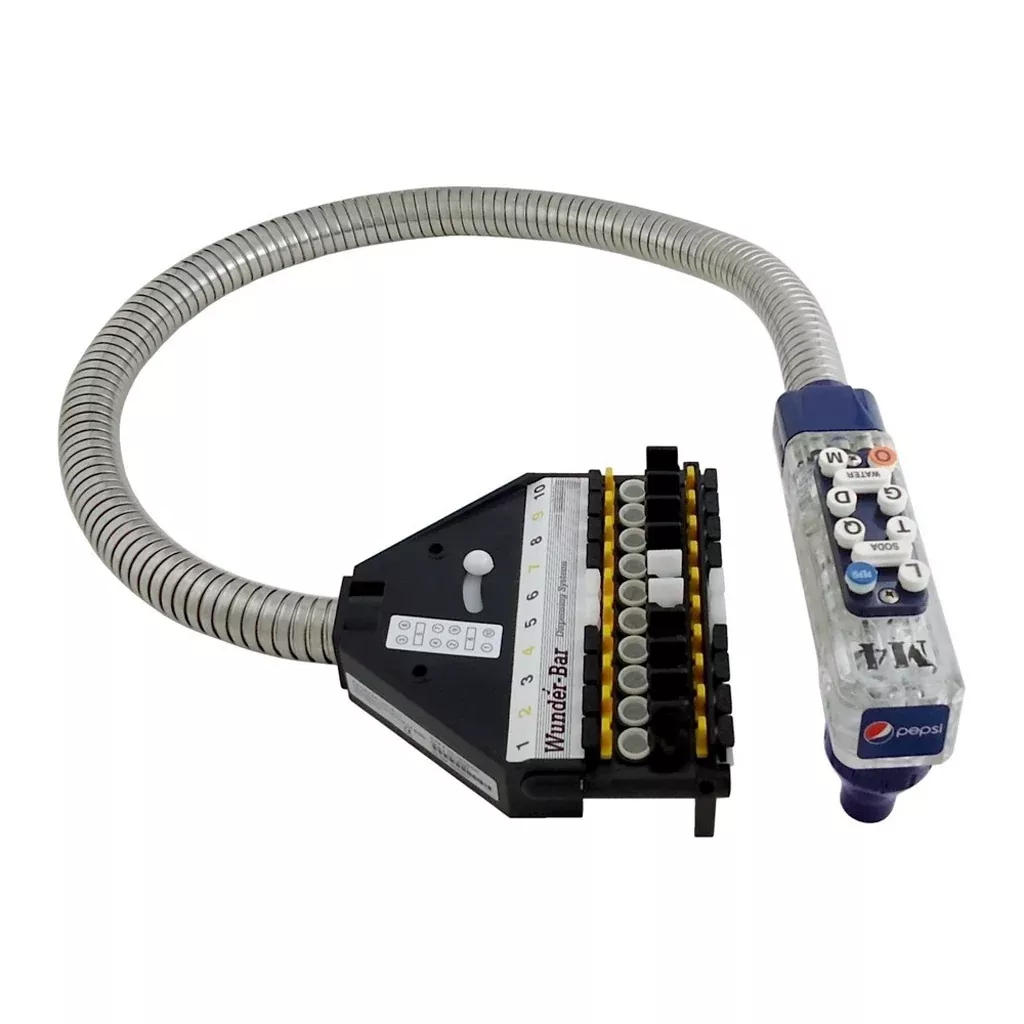 Wunder-Bar Mark 4 Bargun, 12 Button, 36″ Hose, Blue – M412640BSM3