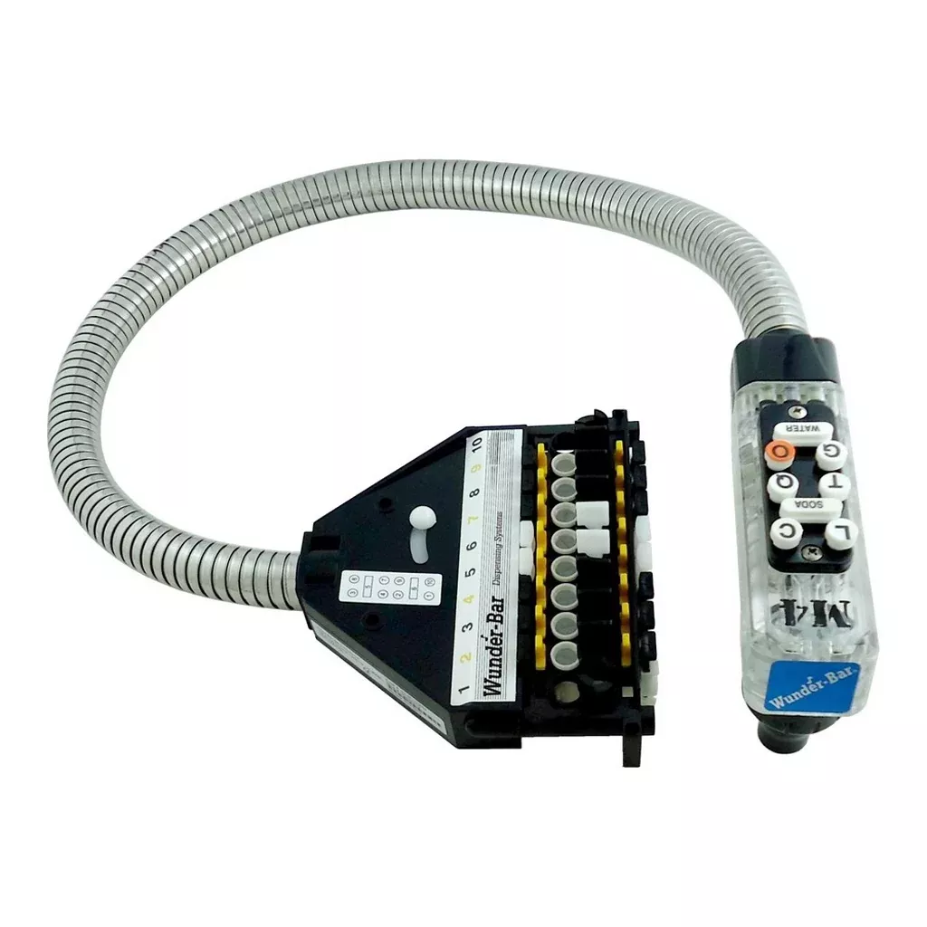 Wunder-Bar Mark 4 Bargun, 8 Button, 60″ Hose, Black – M48510KSM5