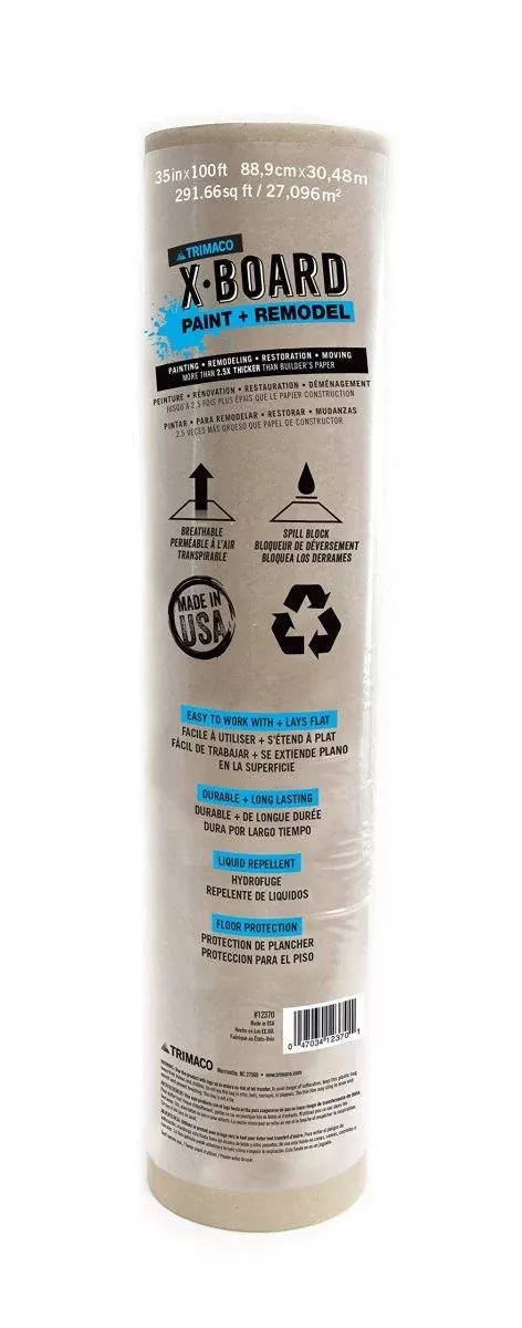 X•Board Paint + Remodel Lightweight Breathable Surface Protector