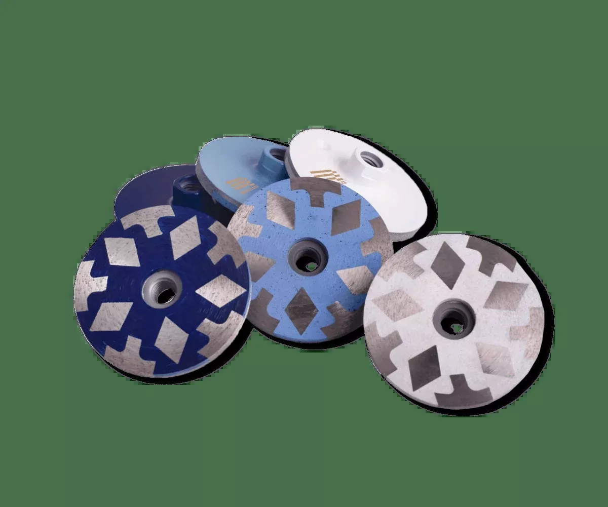 Zenesis 4 Inch Resin Filled Cup Wheels