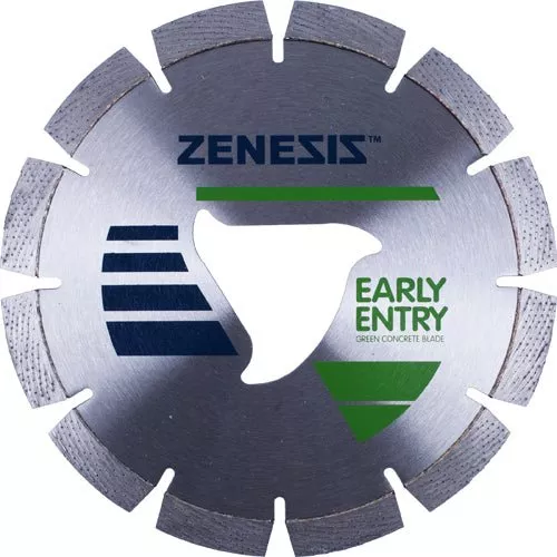 Zenesis Early Entry Blade for Green Concrete – Green