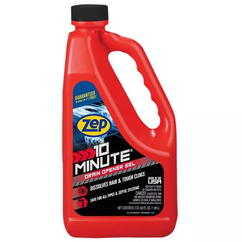 ZEP- 10 Minute Hair Clog Remover- 64 Oz